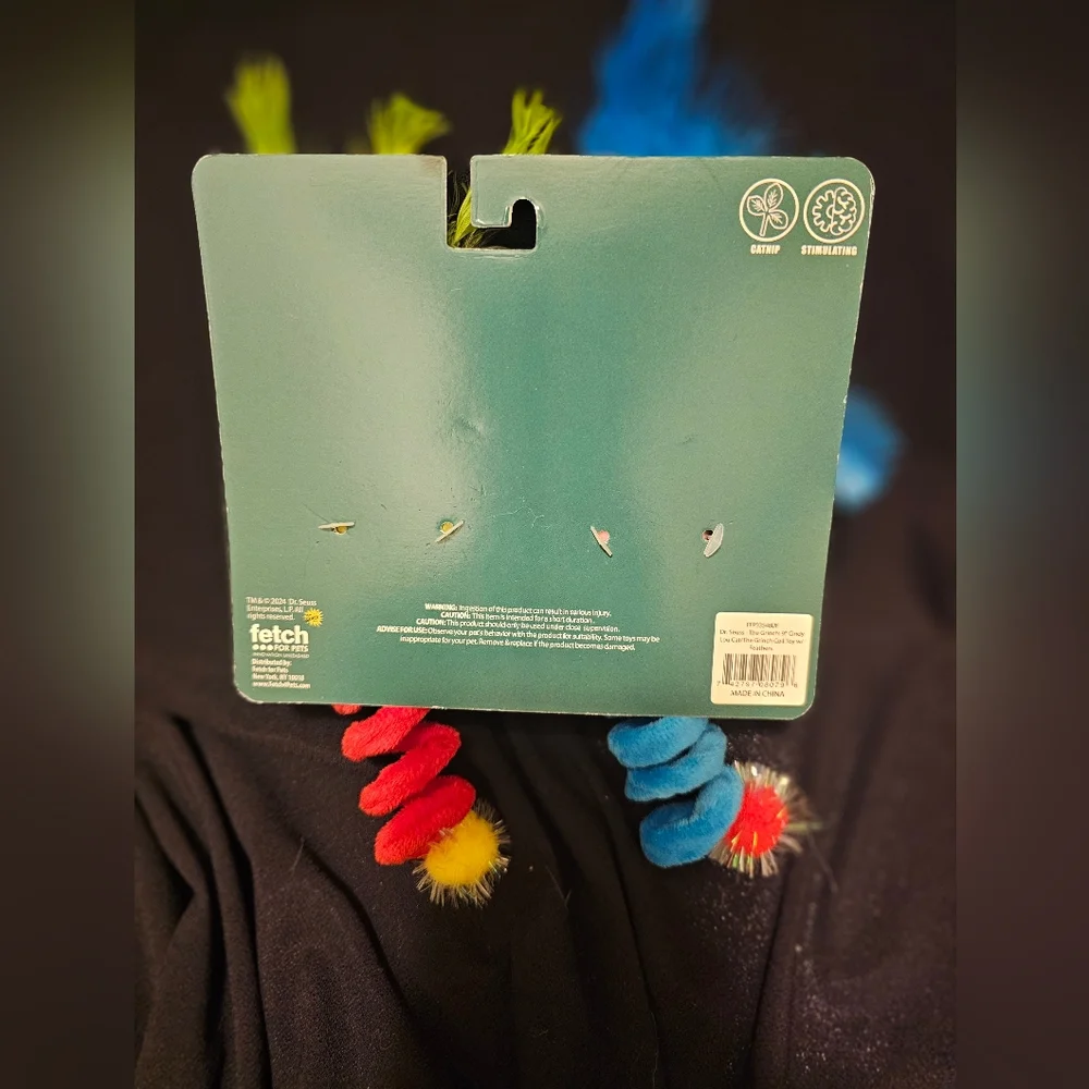 Dr. Seuss Cat Toys with Feathers